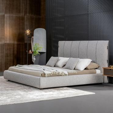 Elegantes Bett mit Stauraum Cuff von Bonaldo