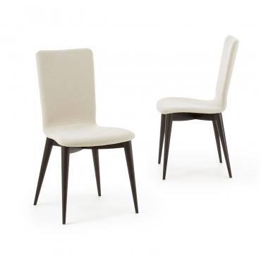 Caroline moderner Stuhl mit hoher gepolsterter Rückenlehne