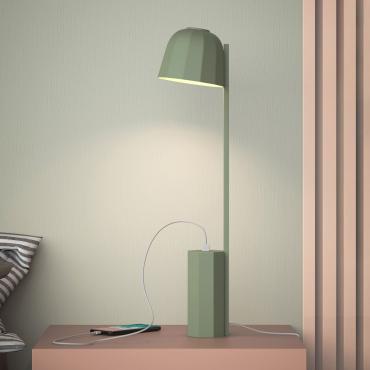 Lampe mit USB-Anschluss Novia von Prandina