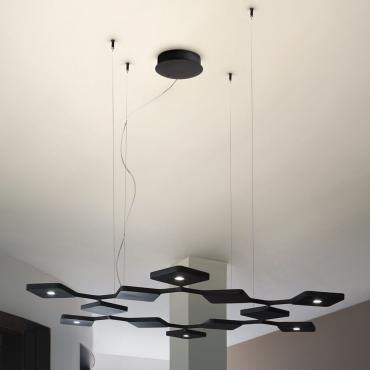 Lampada di design Quad luce a biemissione