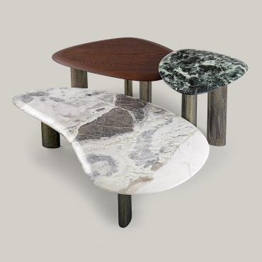 Marmor-Couchtisch Dedalo