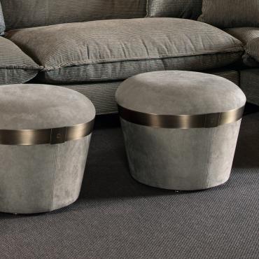 Pouf di lusso moderno Portofino di Cantori