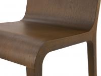 Detail der Sitzfläche des Leaf-Stuhls
