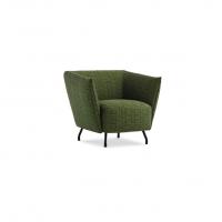 Der Sessel Arno ist ideal in eleganten und stilvollen Wohnräumen