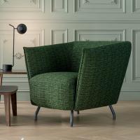Arno gemütlicher Sessel fürs Wohnzimmer von Bonaldo