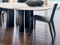 Eleganter und moderner Stuhl Filly, erhältlich in verschiedenen Farben und Ausführungen