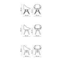 Kleiner Sessel Stone von Bonaldo - Modell & Maße 