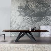 Tisch Big Table von Bonaldo in der verlängerbaren Version als Esstisch 