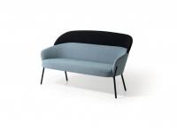 Kompaktes Sofa Just in der Version mit hoher Rückenlehne