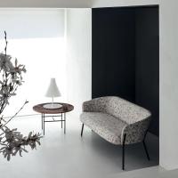 Designer Sofa für den Lounge- oder Wartebereich Just in der Version mit niedriger Lehne