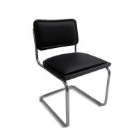 Cesca B32 Stuhl von Marcel Breuer - Sitzfläche aus Schaumstoff gepolstert