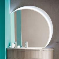 Moon moderner Badspiegel mit integrierter Beleuchtung