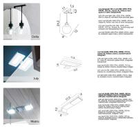 Wap Badezimmerspiegel  - verfügbare Spotlights-Modelle