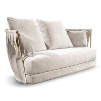 Twist Designer 2-Sitzer Sofa mit elegantem Aussehen von Cantori