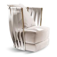Twist Designer Sessel mit origineller Rückenlehne von Cantori