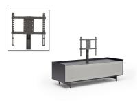Lackierter TV-Möbel mit Columbus-Holzrahmen - Detail der Vesa-Drehhalterung, die bei einigen Modellen als Option erhältlich ist