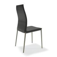 Stuhl mit hoher gesteppter Rückenlehne Norma von Cattelan
