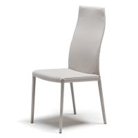 Gepolsterter und vollständig bezogenenr Stuhl Norma von Cattelan