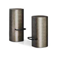 Hocker aus Stahl Pancho von Cattelan in zwei Größe verfügbar: in Küchen - oder Pianobar-Höhe