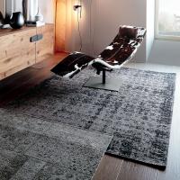 Mapoon Teppich für das Wohnzimmer im verwaschenen Look, mit Chaiselongue Casanova von Cattelan 