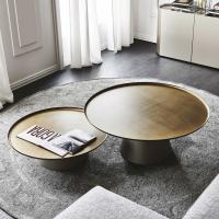 Kombiniertes Paar der Designer Tische für das Wohnzimmer Amerigo von Cattelan