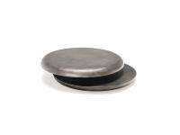 Der Yo-yo Couchtisch mit drehbarer Platte von Cattelan in gebürsteter Bronzeausführung