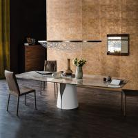 Giano moderner Tisch von Cattelan im Modell rechteckig geformt