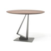 Roger Tisch von Cattelan mit Tischplatte in Holzessenz