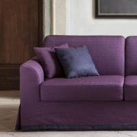 Rivestimento del cuscino imbottito per divano Milano Bedding disponibile in tessuto, pelle od ecopelle