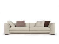 Geradliniges Sofa Franklin 290 T.115 cm bestehend aus zwei Endelementen 145 cm