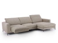 Foster-Sofa mit ausziehbaren Sitzen und verstellbaren Rückenlehnen