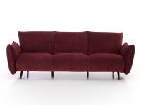 Malibù 3-Sitzer Sofa 234 cm breit mit 3 Sitzen von 64 cm