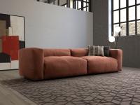 Weiches lineares Sofa 285 cm breit