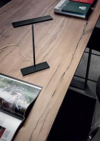 Dublight LED-Schreibtischleuchte in schwarzer Ausführung