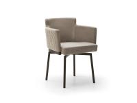 Eleganter Stuhl auch für das home-office Evora