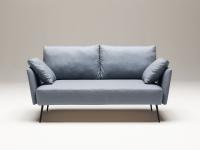 Toledo 2-Sitzer-Sofa geradlinig 163 cm mit Kissen auf Armlehnen enthalten