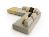 Beispiel einer Kombination mit verschiedenen Modulen von Prisma Sofa