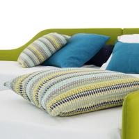 HomePlaneur Kissen für das Sofa oder das Bett aus Izumi Fantasia Stoff und Baiko bügelfreiem Stoff