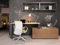 Jeff dreh- und schwenkbarer Home-Office-Stuhl mit Netzrückenlehne und Armlehnen