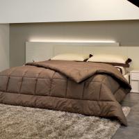 BonneNuit Steppdecke für Doppelbett aus Perkal-Stoff