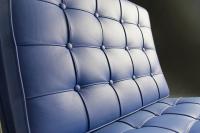 Barcelona Sessel - Detail der Rückenlehne (Farbe der Polsterung nicht verfügbar)