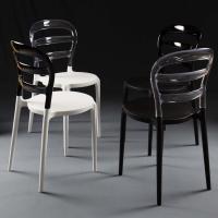Lilian moderner zweifarbiger Stuhl - erhältliche Modelle