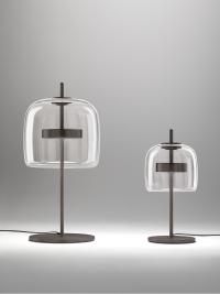 Paar Jube-Tischlampen in Mini und kleiner Ausführung