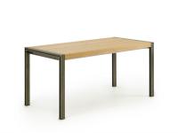 Gary rechteckiger Esstisch mit den Maßen 160x80 cm