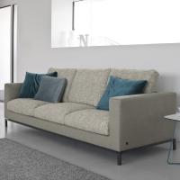 Rhino-Sofa mit vollständig abnehmbarem zweifarbigem Bezug