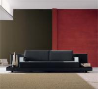 Ibisco Sofa aus schwarzem Stoff