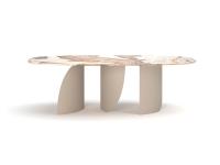 Ovaler Tisch Indigo in der Größe 200x110 cm