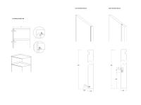 Hochschrank Lounge mit offenen Fächern Lounge - Optional LED-Leiste