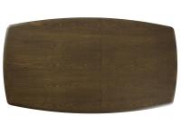 Detailbild der tonnenförmigen Platte aus tabak Eschenholz