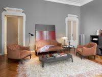 Wohnzimmer mit Blossom-Sofa und Sesseln